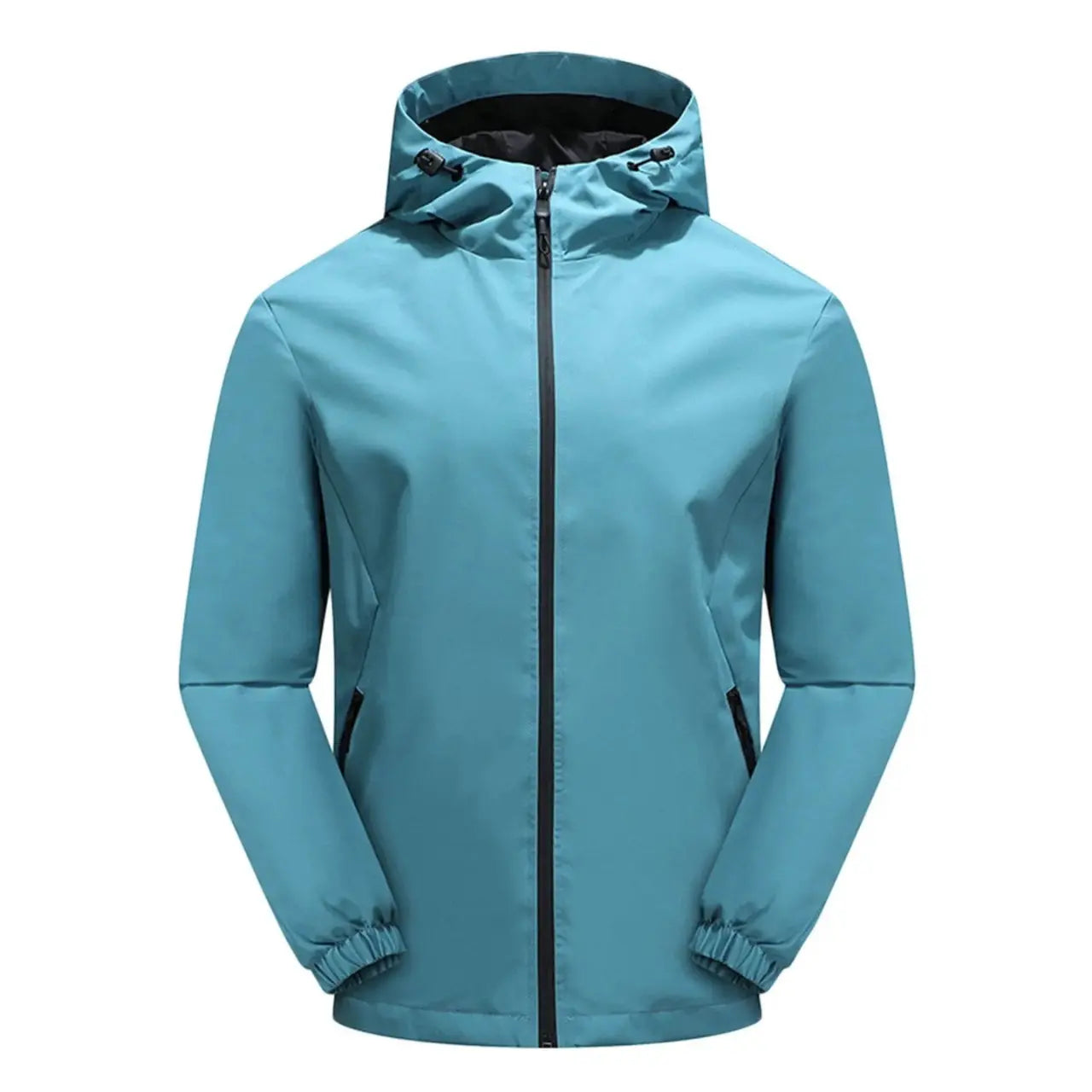 MunaWear - Jackets & Coats - Brunt – Versatile Men’s Softshell Jacket With Hood For Outdoor Activities - Light Blue