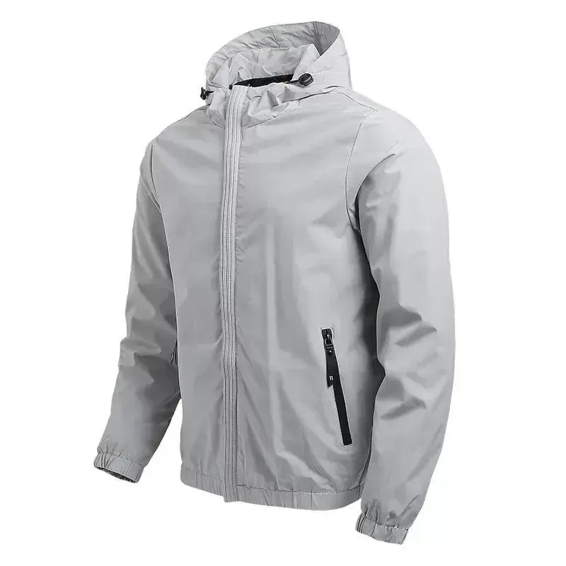 Theo – Lightweight Men's Windbreaker Jacket With Hood For Outdoor Adventures