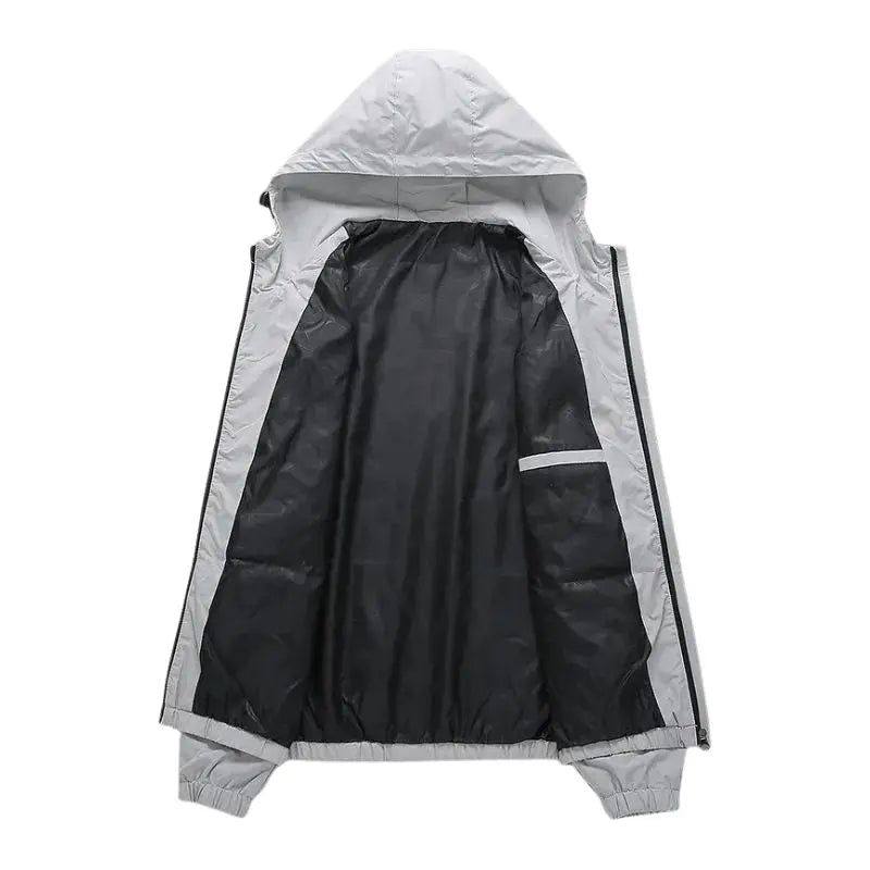Theo – Lightweight Men's Windbreaker Jacket With Hood For Outdoor Adventures
