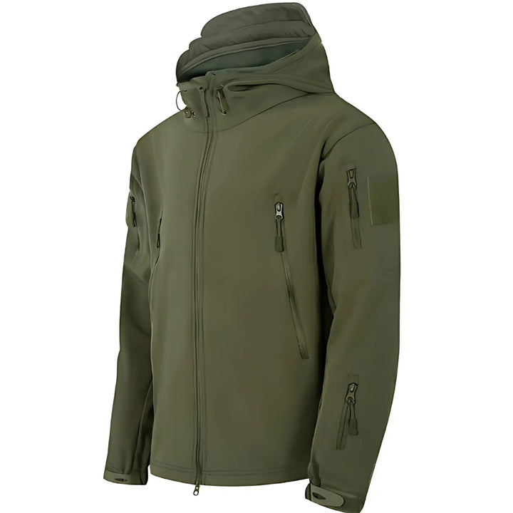 MunaWear - Jackets & Vests - Adrian - Men's Waterproof Fleece Jacket for Outdoor Activities and Winter Comfort - 