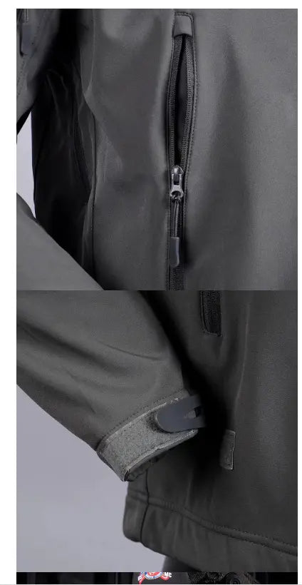 MunaWear - Jackets & Vests - Adrian - Men's Waterproof Fleece Jacket for Outdoor Activities and Winter Comfort - 