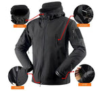 MunaWear - Jackets & Vests - Adrian - Men's Waterproof Fleece Jacket for Outdoor Activities and Winter Comfort - 
