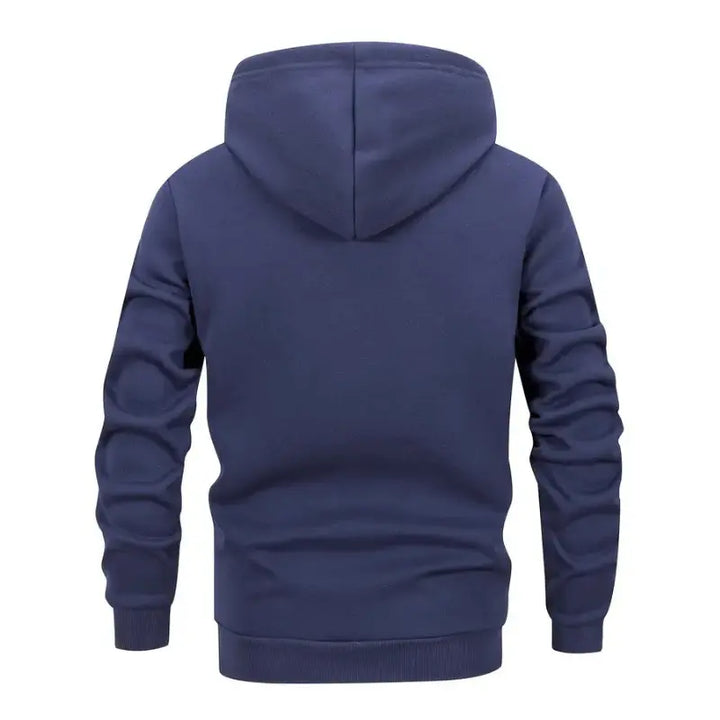 MunaWear - Jackets & Vests - Blake – Casual Zip-Up Hoodie for Men, Comfortable & Versatile for Autumn and Winter - 