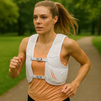 Bryn – Ultra-Lightweight Trail Running Hydration Vest Unisex One-Size with Dual 450mL Flasks and 2L Water Bladder