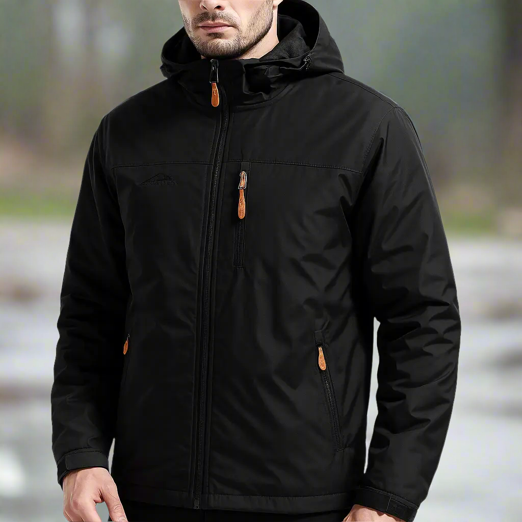 Carter - Waterproof Jacket for Men with Adjustable Hood