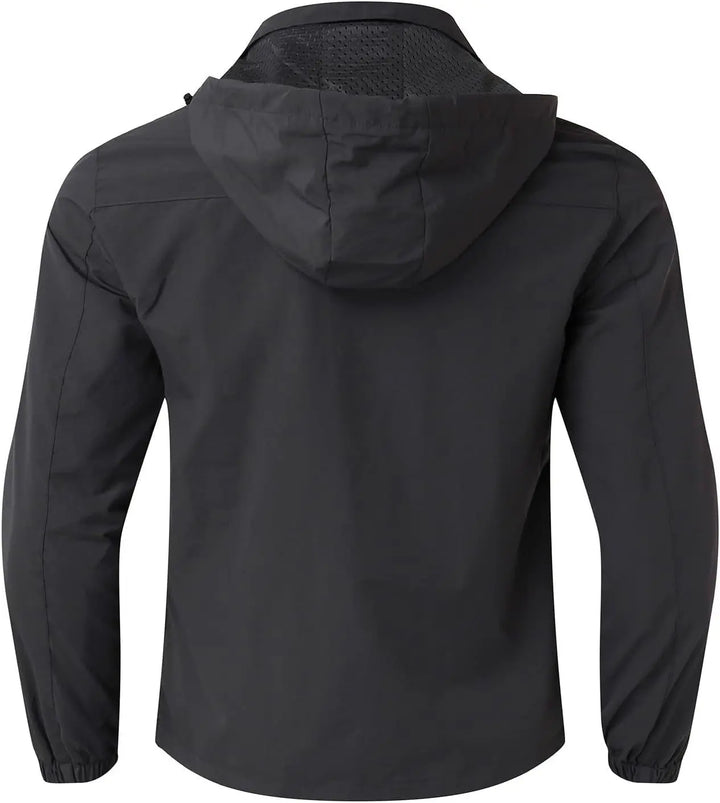 MunaWear - Jackets & Vests - Carter - Tactical Waterproof Jacket for Men with Adjustable Hood, Sizes S-5XL - 