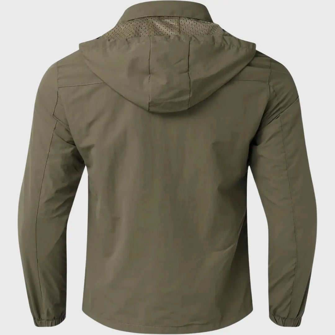 MunaWear - Jackets & Vests - Carter - Waterproof Jacket for Men with Adjustable Hood - 