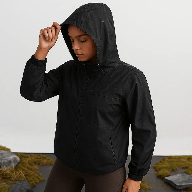 MunaWear Jackets & Vests Ezra – Unisex Windproof Zipper Jacket for Outdoor Hiking & Sports Activities