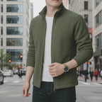 MunaWear - Jackets & Vests - Kane - Lightweight Waterproof Fleece Jacket for Outdoor Activities - Green / 4XL