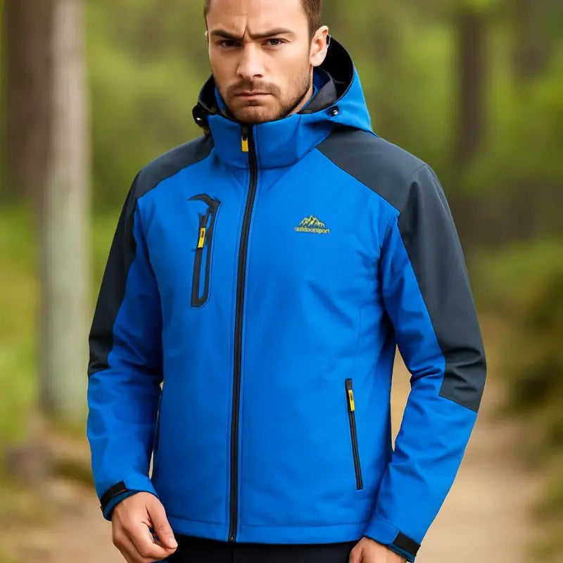 MunaWear - Jackets & Vests - Liam – Waterproof Hiking Jacket for Men with Windproof and Breathable Features - 