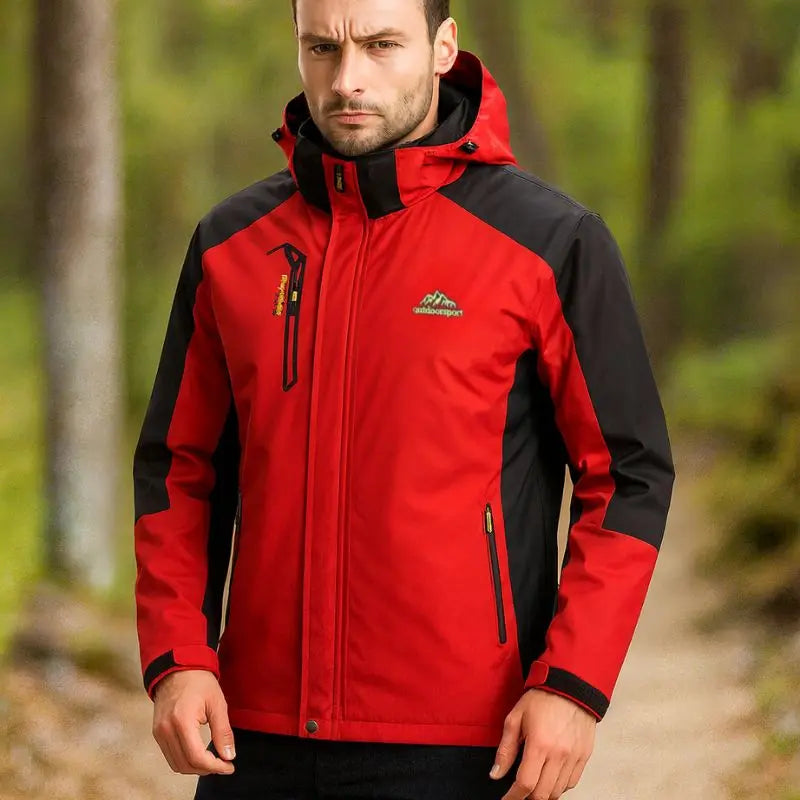 MunaWear - Jackets & Vests - Liam – Waterproof Hiking Jacket for Men with Windproof and Breathable Features - 
