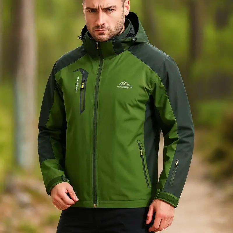 MunaWear - Jackets & Vests - Liam – Waterproof Hiking Jacket for Men with Windproof and Breathable Features - 
