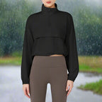 Mila - Waterproof Lightweight Quarter Zip Pullover Jacket with UPF 50+ Protection for Outdoor Activities