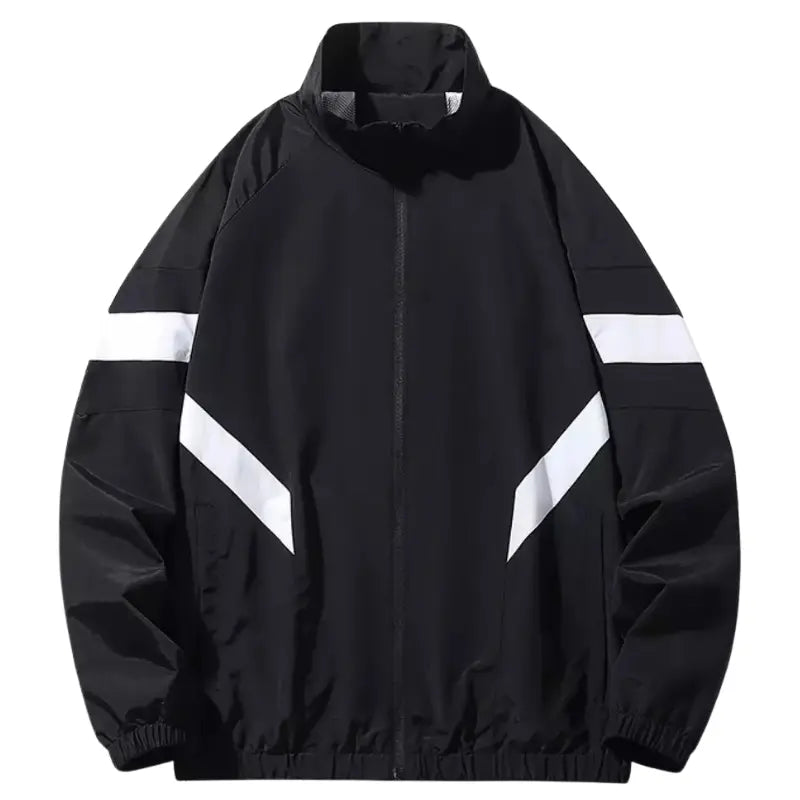 MunaWear - Jackets & Vests - Miles – Men's Lightweight Color-Blocked Windproof Jacket for Casual Travel & Outdoor Adventures - 