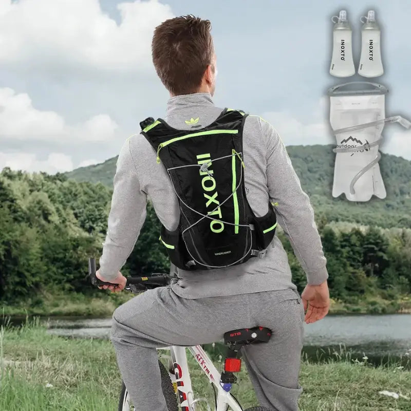 Vibehike - 8L Hydration Vest Backpack for Running, Cycling & Hiking with 1.5L Water Bladder