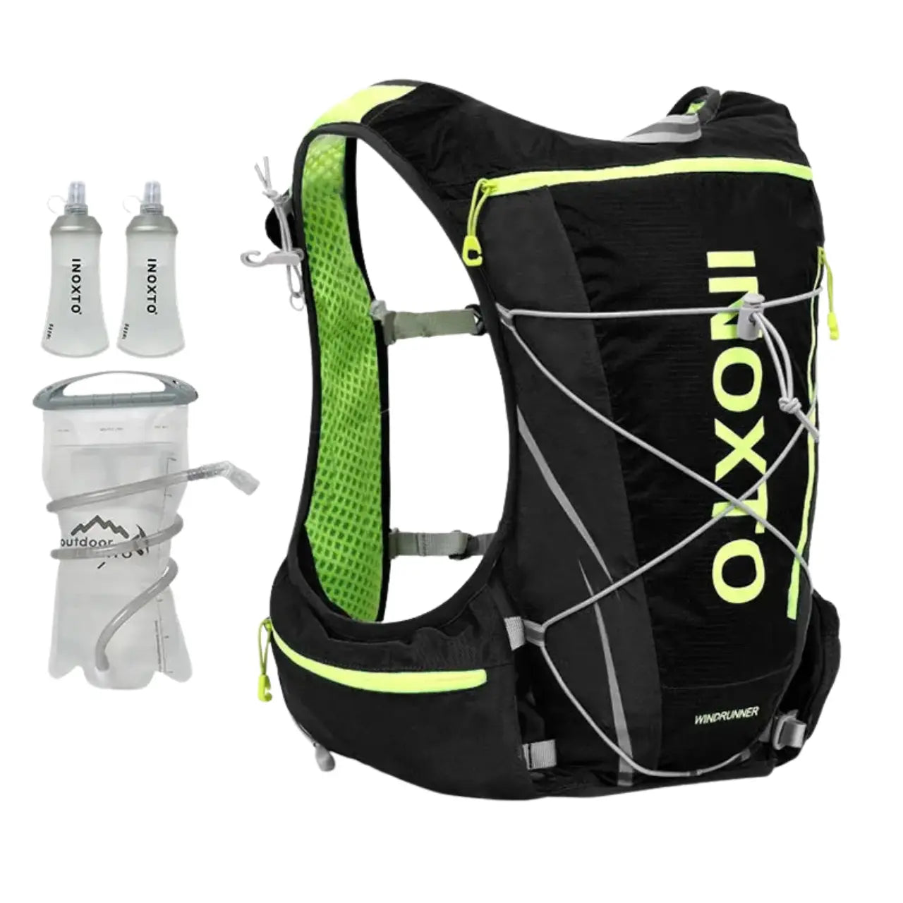 MunaWear - Jackets & Vests - Vibehike - 8L Hydration Vest Backpack for Running, Cycling & Hiking with 1.5L Water Bladder - 