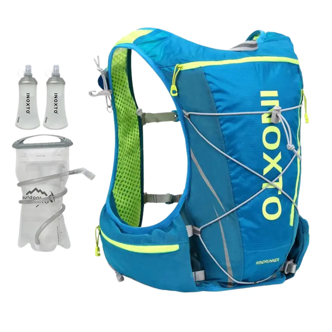 MunaWear - Jackets & Vests - Vibehike - 8L Hydration Vest Backpack for Running, Cycling & Hiking with 1.5L Water Bladder - 