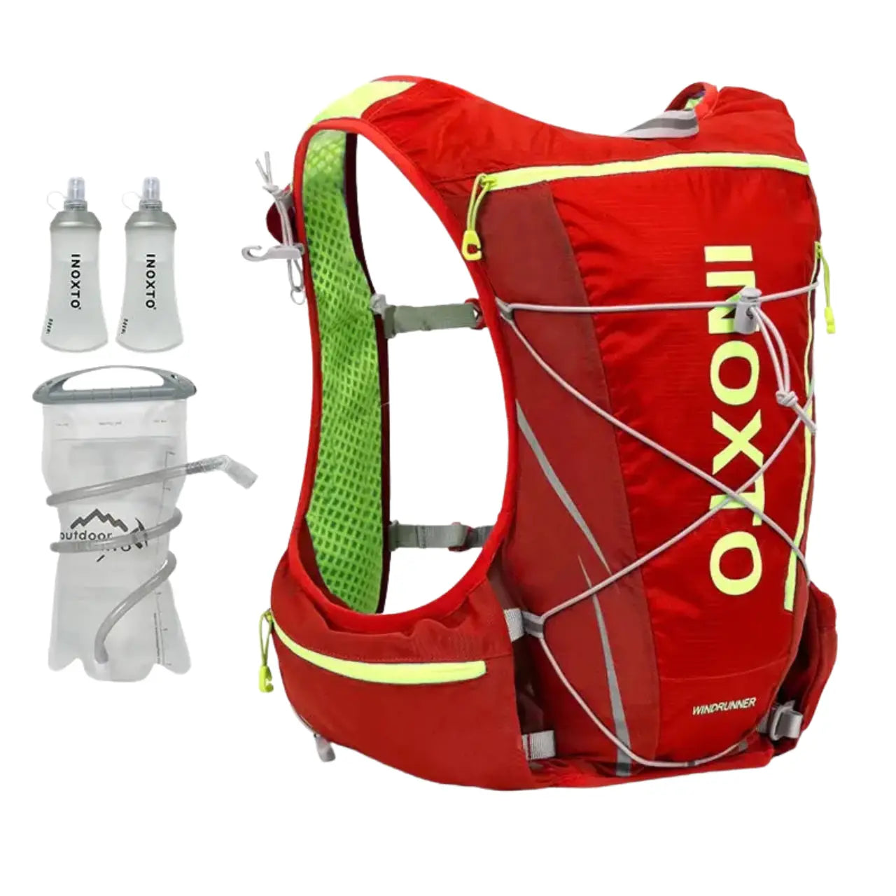 MunaWear - Jackets & Vests - Vibehike - 8L Hydration Vest Backpack for Running, Cycling & Hiking with 1.5L Water Bladder - 