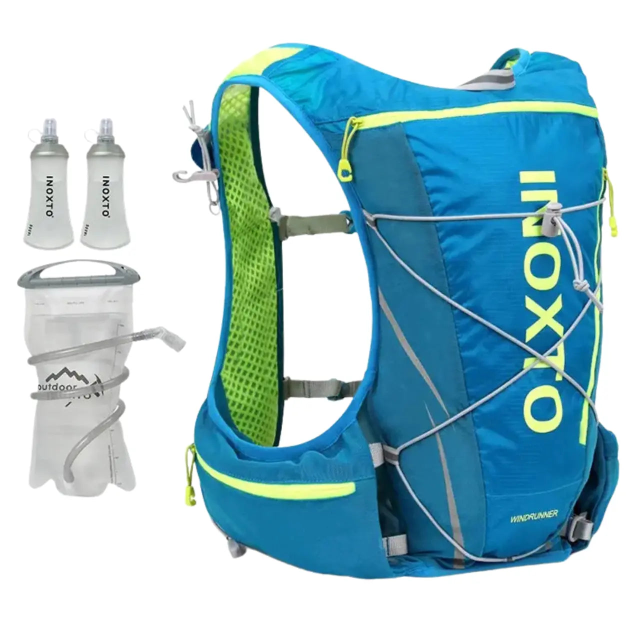 MunaWear - Jackets & Vests - Vibehike - 8L Hydration Vest Backpack for Running, Cycling & Hiking with 1.5L Water Bladder - 