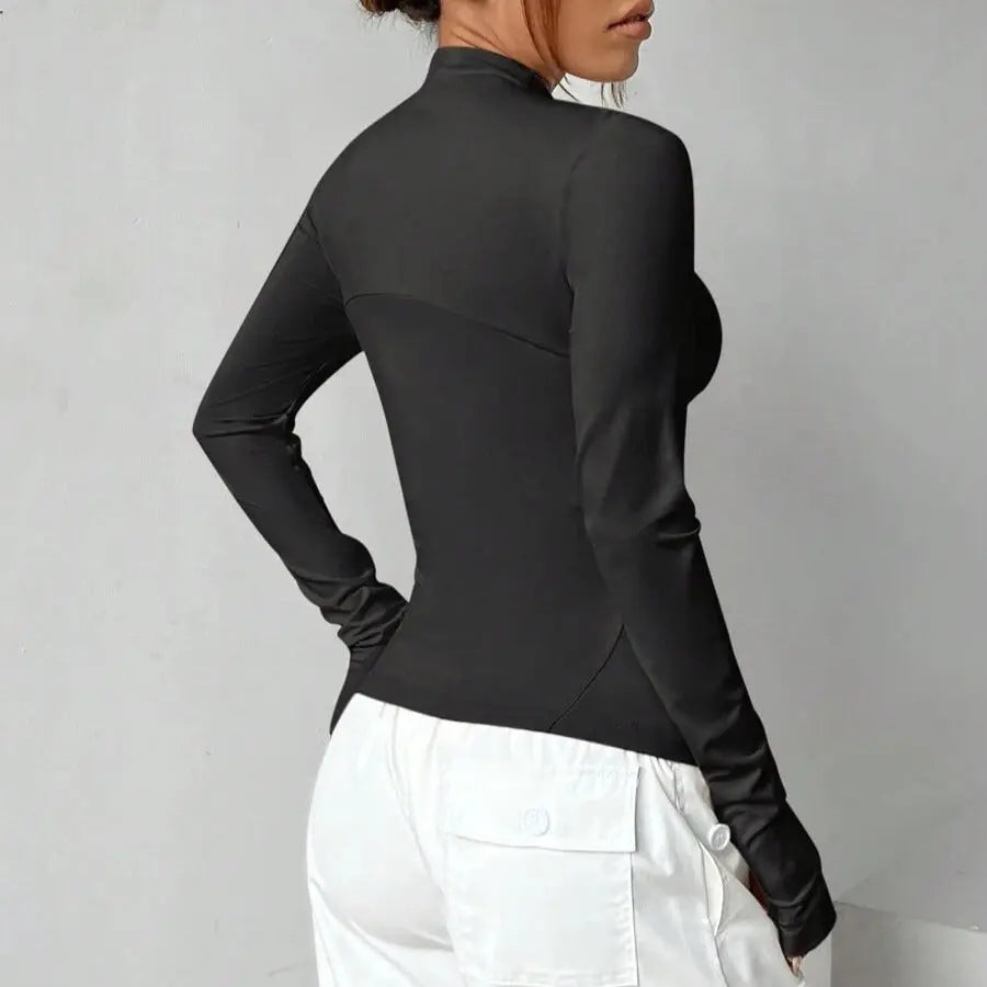 Willow – Women's Quick-Drying Breathable Long Sleeve Sports Jacket for Yoga and Fitness Activities