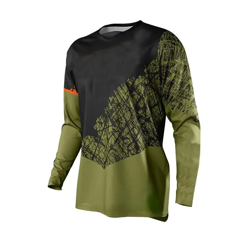 Caden - Stylish Adult Motocross Jersey With Breathable Fabric For Racing And Cycling 2