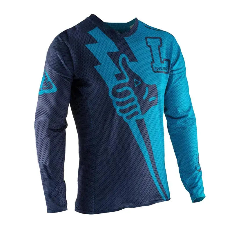 Caden - Stylish Adult Motocross Jersey With Breathable Fabric For Racing And Cycling 7