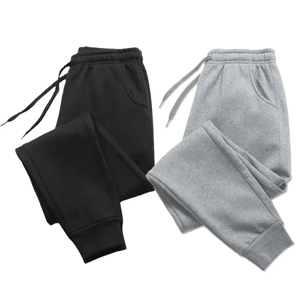 Ethan – Men's Fleece Joggers with Elastic Waist, Perfect for Gym & Casual Wear