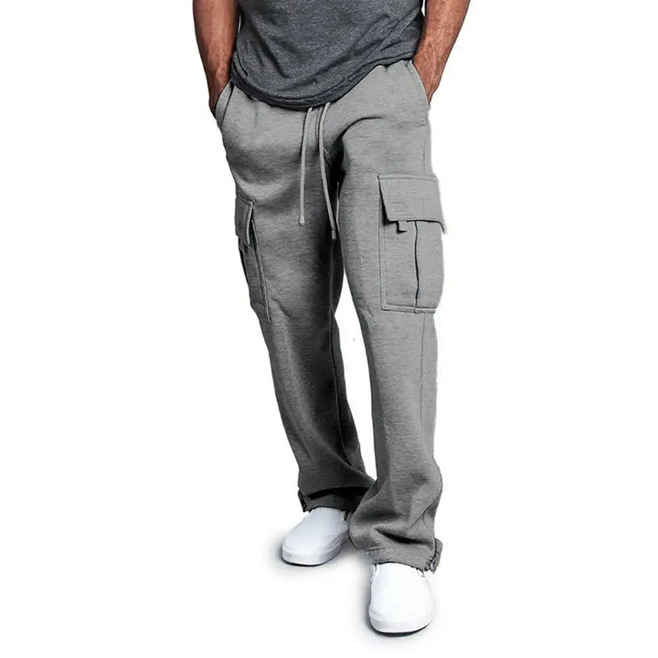 Ethan – Straight Fit Multi-Pocket Joggers for Men, Comfortable Track Pants for Sports & Streetwear, Size S-XXL 3