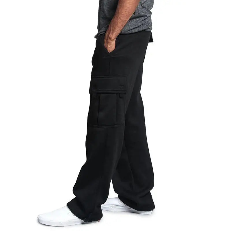 Ethan – Straight Fit Multi-Pocket Joggers for Men, Comfortable Track Pants for Sports & Streetwear, Size S-XXL 5