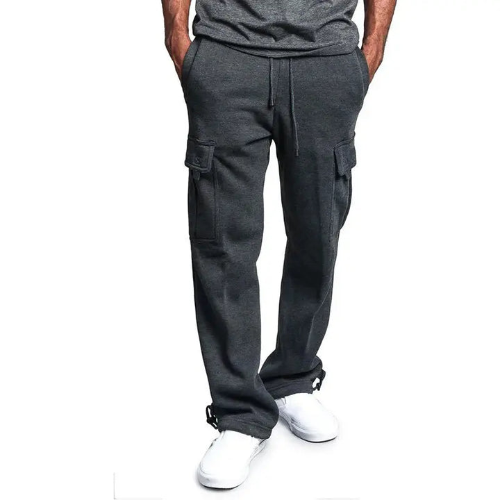 Ethan – Straight Fit Multi-Pocket Joggers for Men, Comfortable Track Pants for Sports & Streetwear, Size S-XXL 8