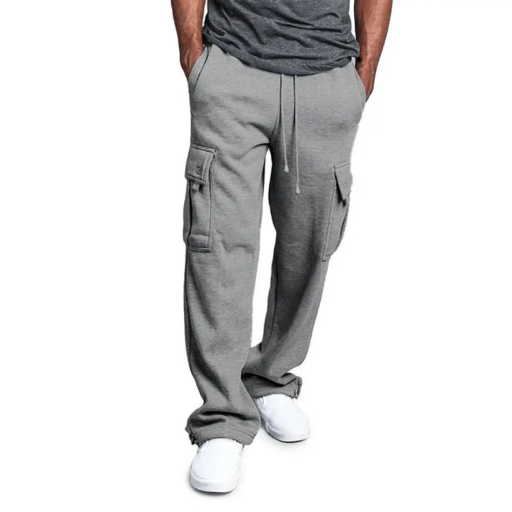 Ethan – Straight Fit Multi-Pocket Joggers for Men, Comfortable Track Pants for Sports & Streetwear, Size S-XXL 7