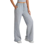 Calla – Black Sweatpants for Women with Adjustable Drawstring and Deep Side Pockets