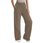 Calla – Black Sweatpants for Women with Adjustable Drawstring and Deep Side Pockets