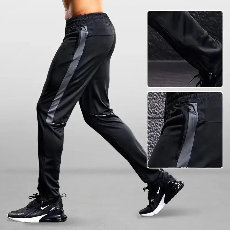 Zain – Men's Joggers with Zipper Pockets for Running & Training