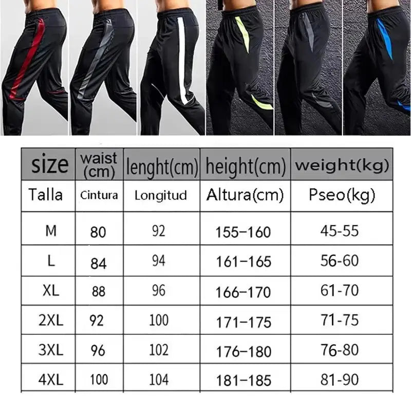 Ethan – Men's Track Pants with Zipper Pockets for Running & Training