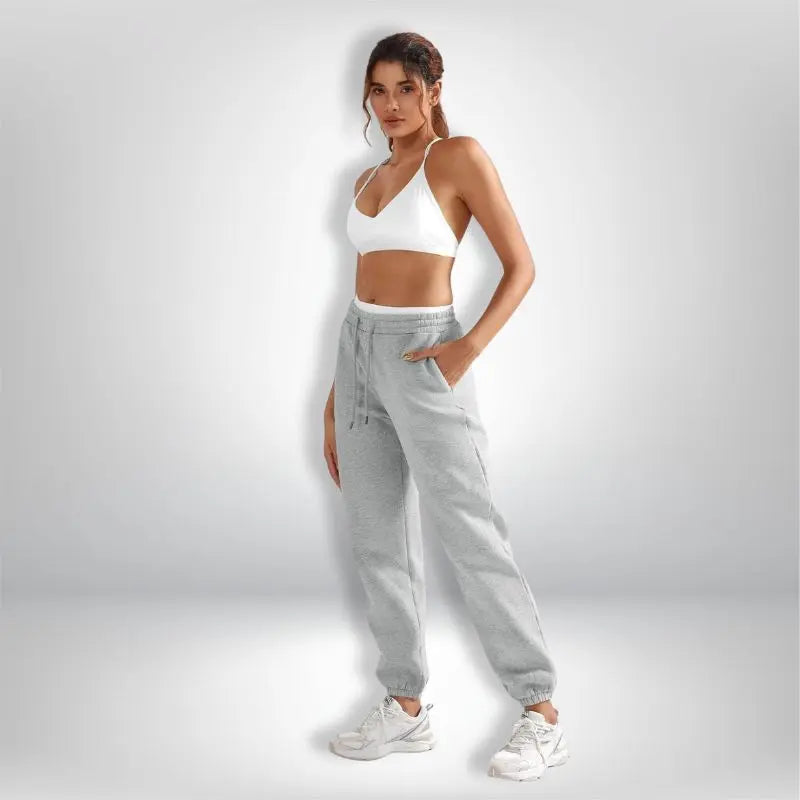 MunaWear - Joggers & Sweatpants - Naya – Relaxed Fit Ladies Jogging Pants with Adjustable Waistband & Deep Pockets, Best Joggers for Women - 