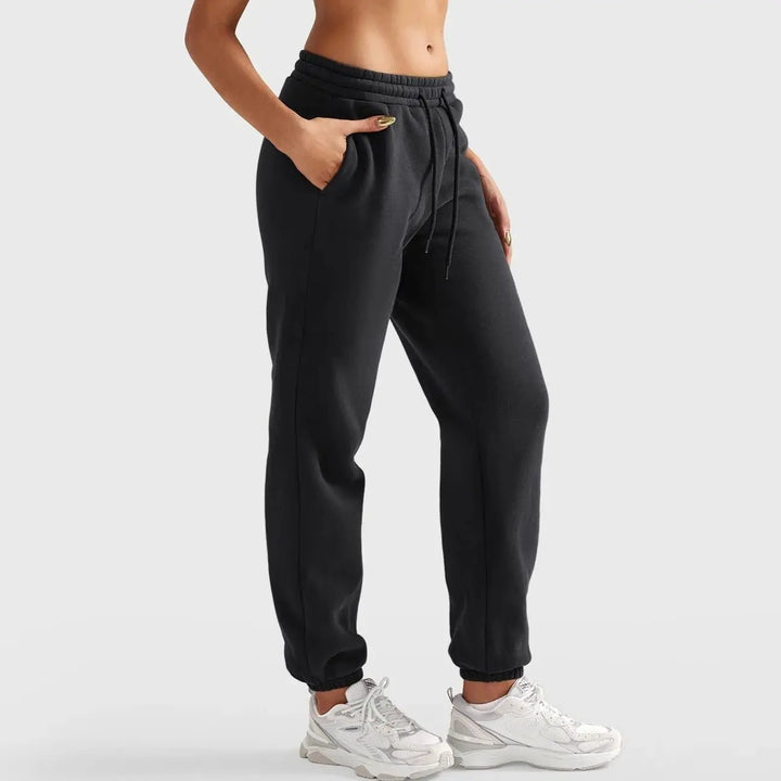 Naya – Relaxed Fit Ladies Jogging Pants with Adjustable Waistband & Deep Pockets, Best Joggers for Women
