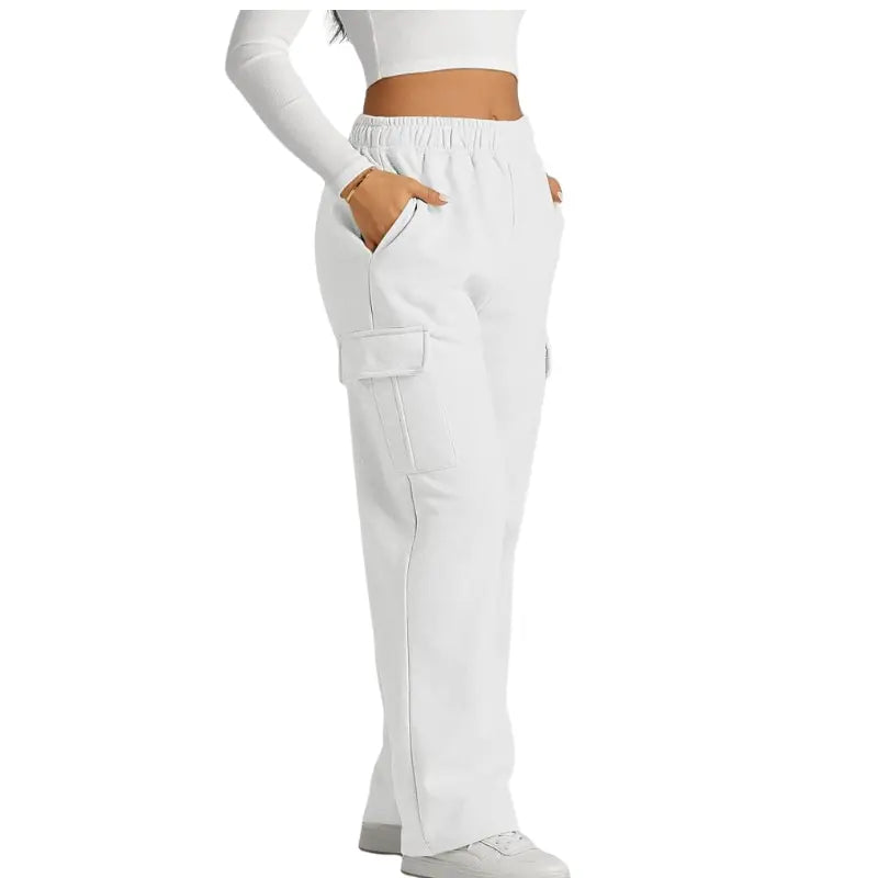 Sorrel – High-Waist Wide Leg Joggers for Women with Adjustable Waistband & Functional Pockets