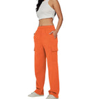 Sorrel – High-Waist Wide Leg Sweatpants for Women with Adjustable Waistband & Functional Pockets