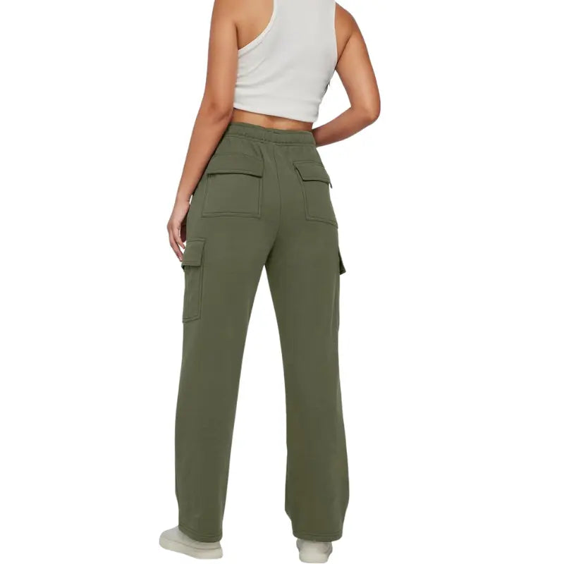 Sorrel – High-Waist Wide Leg Joggers for Women with Adjustable Waistband & Functional Pockets
