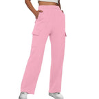 Sorrel – High-Waist Wide Leg Sweatpants for Women with Adjustable Waistband & Functional Pockets