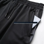 MunaWear - Joggers & Sweatpants - Zain – Men's Track Pants with Zipper Pockets for Running & Training - 