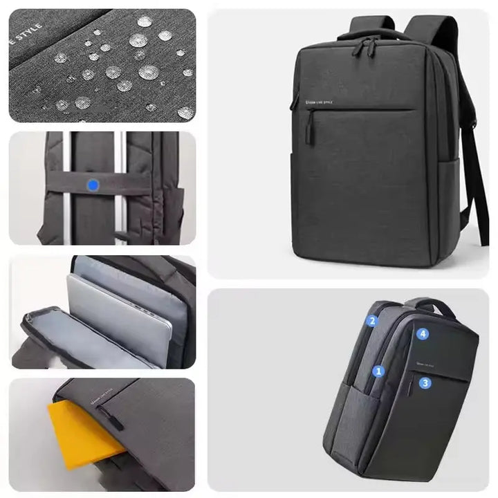 ZoomiePack – Large Capacity Waterproof Laptop Backpack for 15.6 & 17.3 Inch Laptops