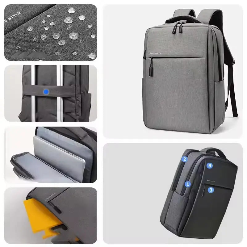 ZoomiePack – Large Capacity Waterproof Laptop Backpack for 15.6 & 17.3 Inch Laptops