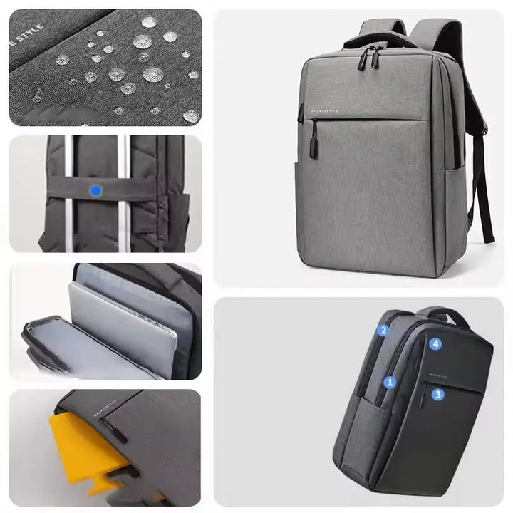 ZoomiePack – Large Capacity Waterproof Laptop Backpack for 15.6 & 17.3 Inch Laptops