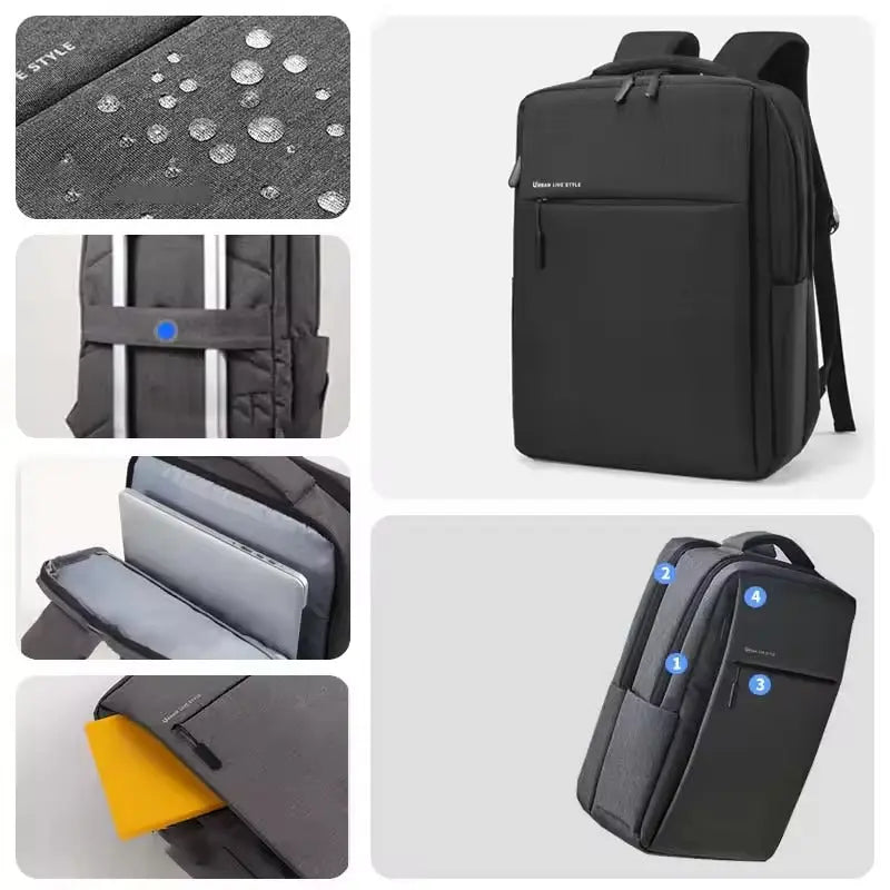 ZoomiePack – Large Capacity Waterproof Laptop Backpack for 15.6 & 17.3 Inch Laptops