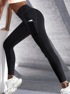 Mia – High-Waist Stretch Yoga Leggings with Pockets & Push-Up Design Size XS-L 3