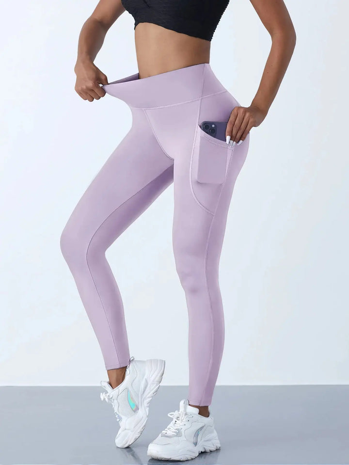 Mia – High-Waist Stretch Yoga Leggings with Pockets & Push-Up Design Size XS-L 9