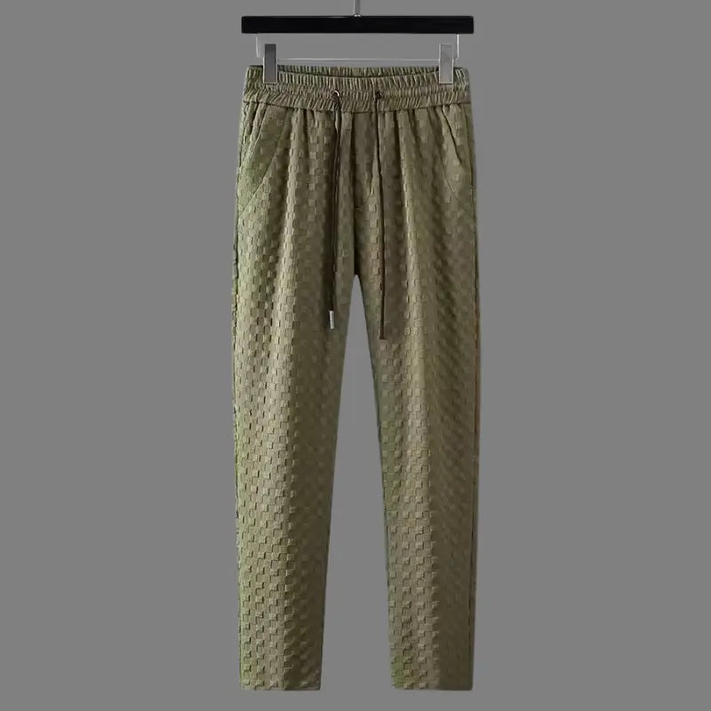 Eli - Luxe Loungewear Set for Men with Stylish Button-Down Shirt & Joggers