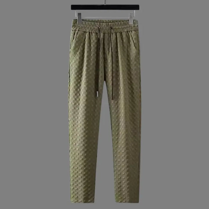 Eli - Luxe Loungewear Set for Men with Stylish Button-Down Shirt & Joggers